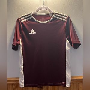 Adidas Youth Entrada 18 Jersey Maroon/White